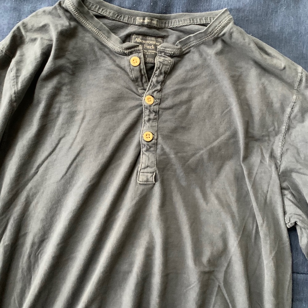 A&F Henley Tee